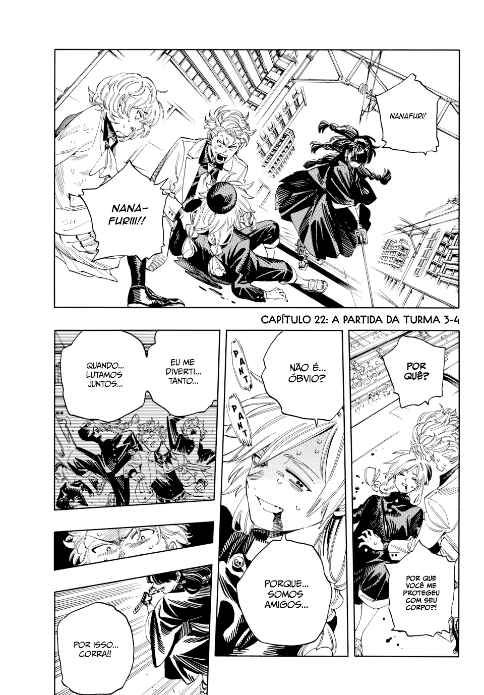Akabane Honeko no Bodyguard, capítulo 22, página 2
