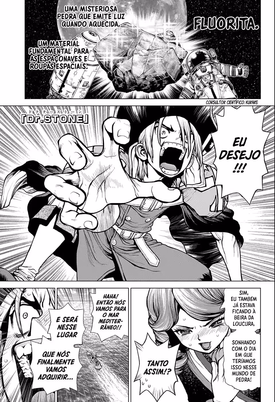 Dr.STONE, capítulo 202, página 3