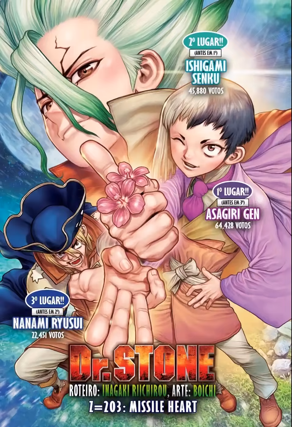 Dr.STONE, capítulo 203, página 3