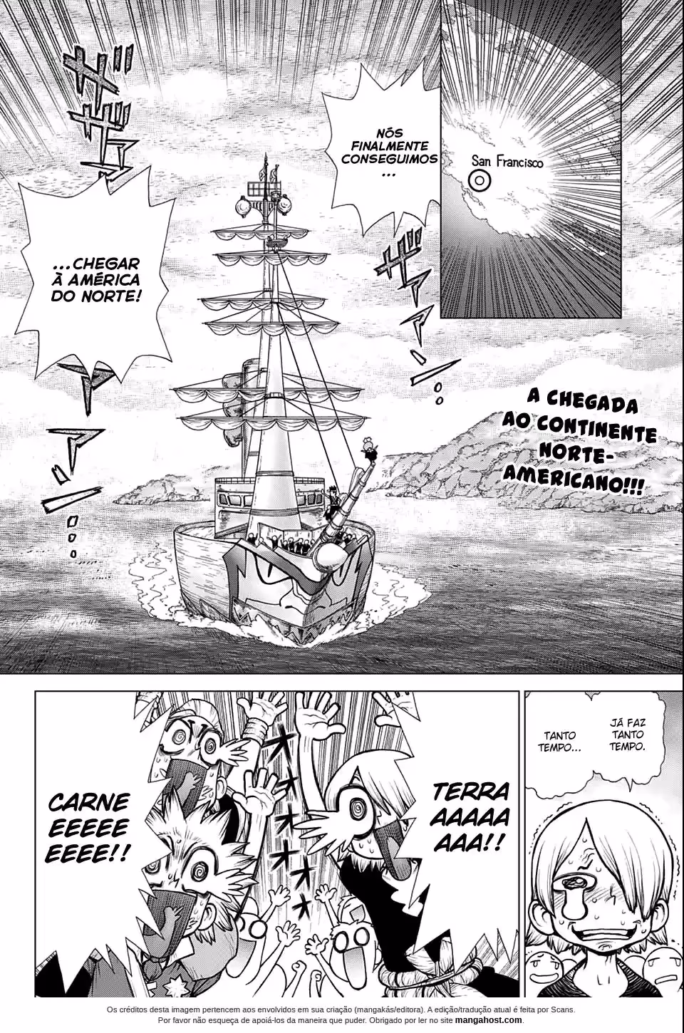 Dr.STONE, capítulo 148, página 4
