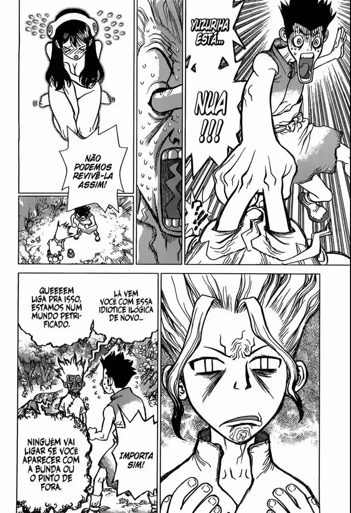 Dr.STONE, capítulo 3, página 4