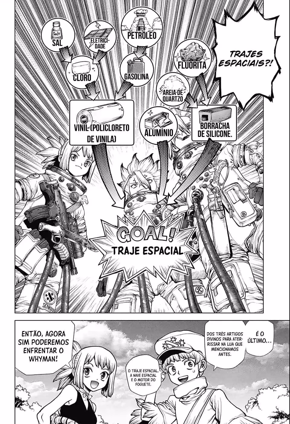 Dr.STONE, capítulo 222, página 3