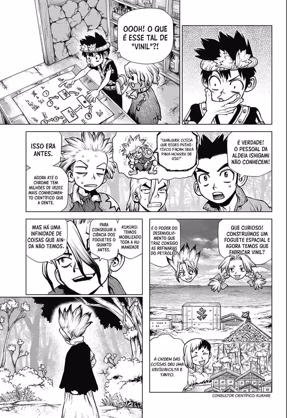 Dr.STONE, capítulo 222, página 4