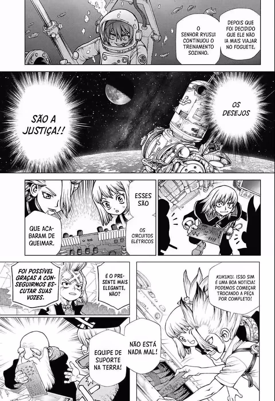 Dr.STONE, capítulo 226, página 4