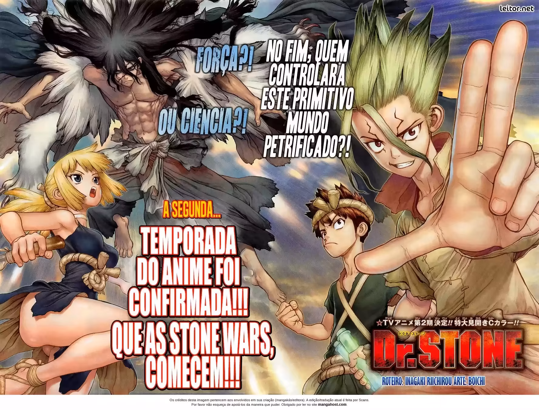 Dr.STONE, capítulo 133, página 2