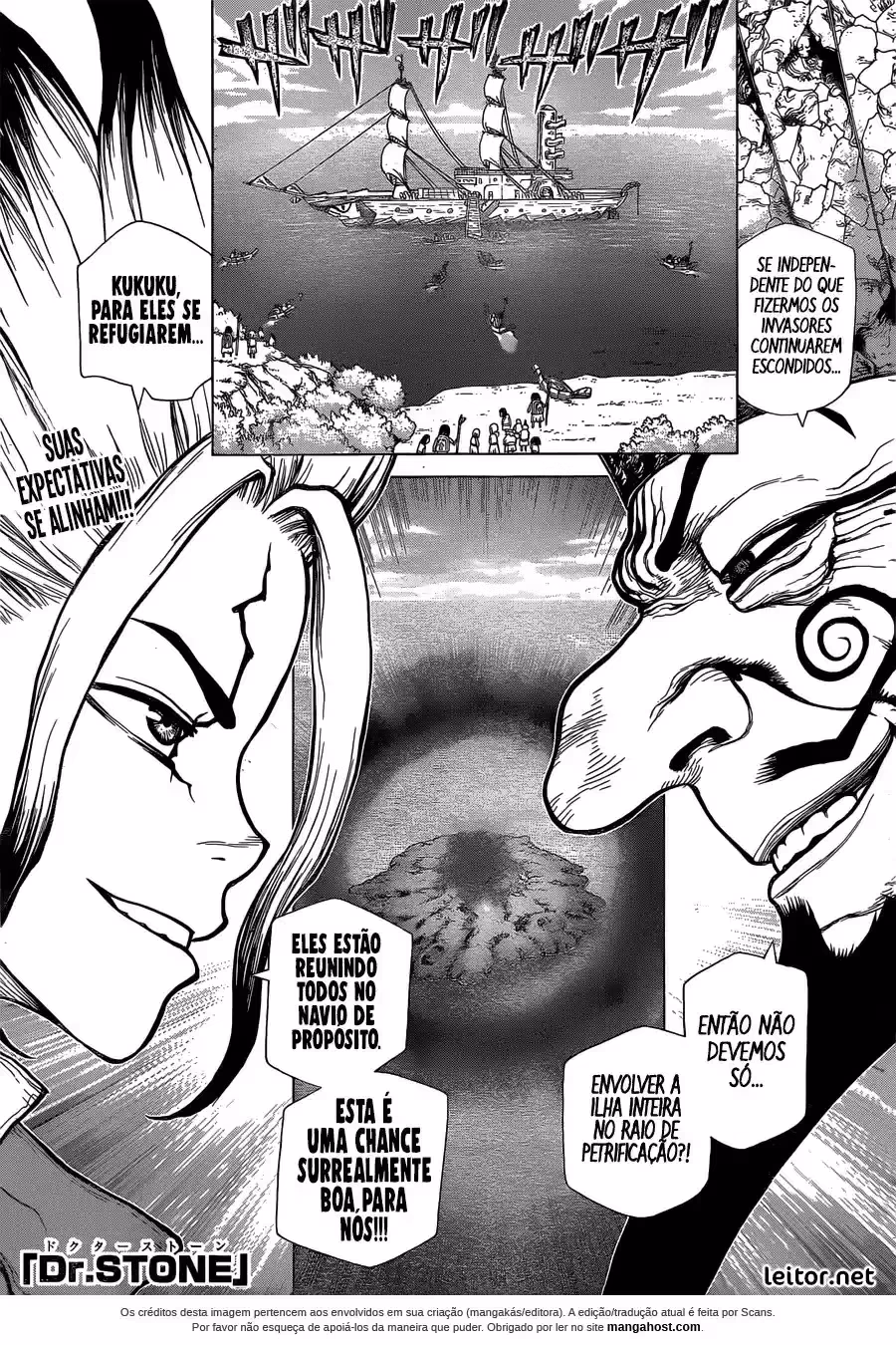Dr.STONE, capítulo 128, página 2