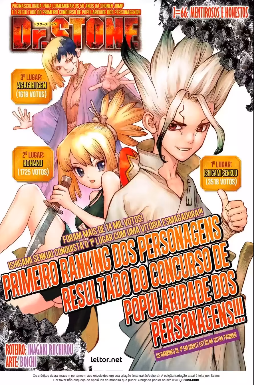 Dr.STONE, capítulo 66, página 2