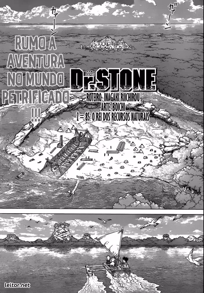 Dr.STONE, capítulo 85, página 3