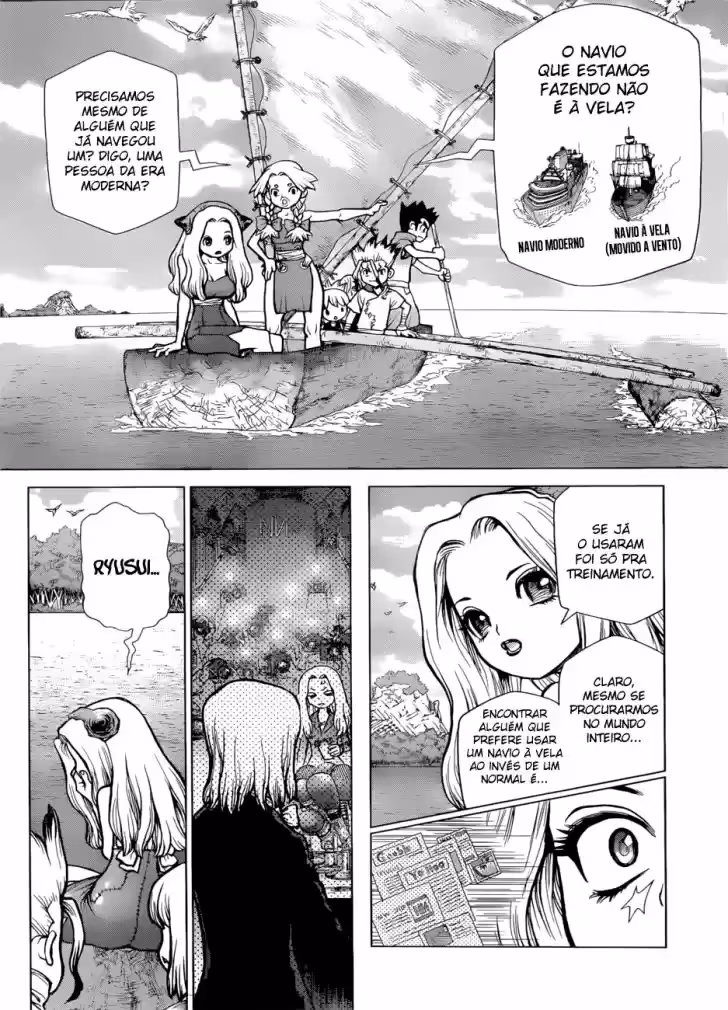 Dr.STONE, capítulo 85, página 4