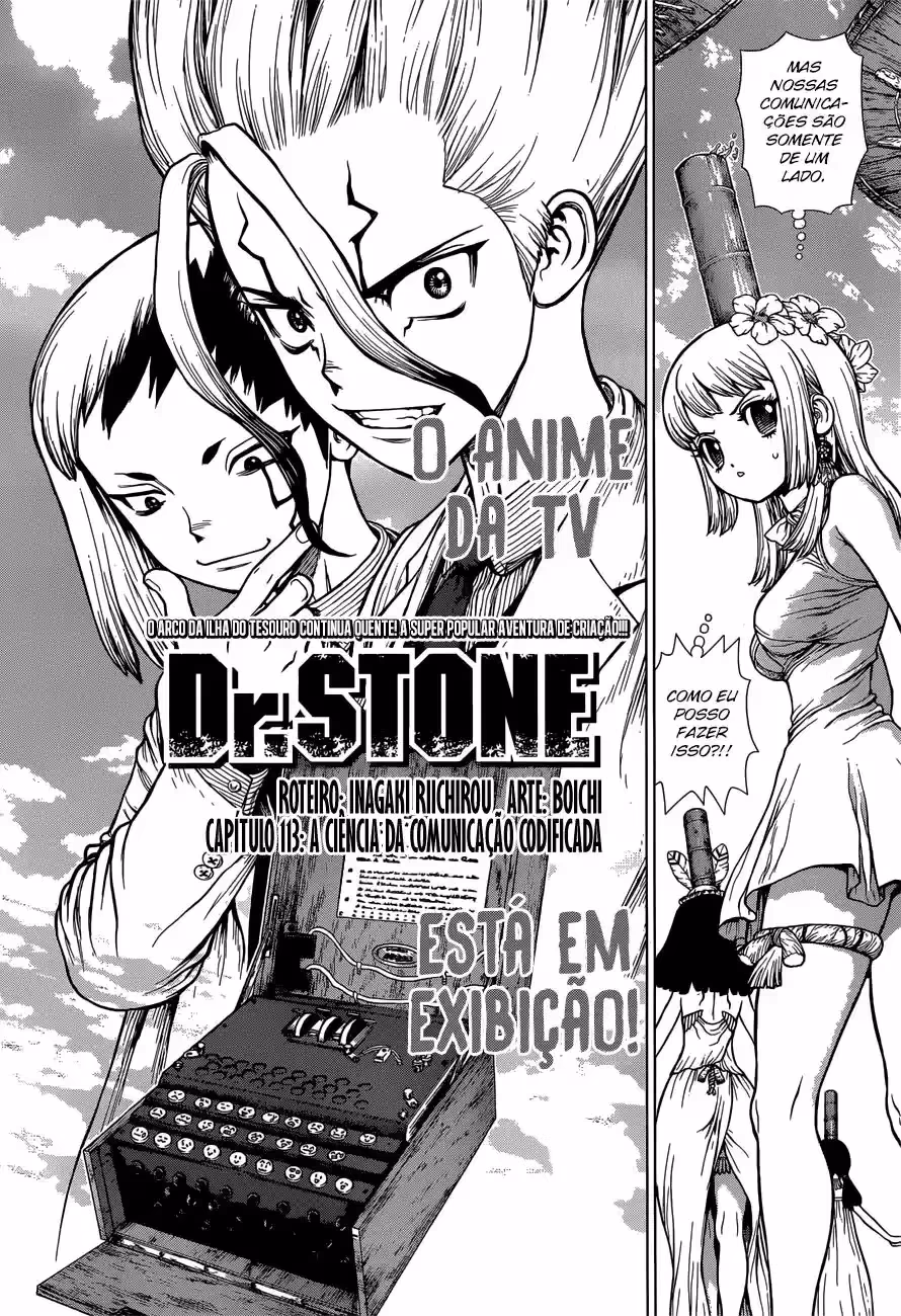 Dr.STONE, capítulo 113, página 3