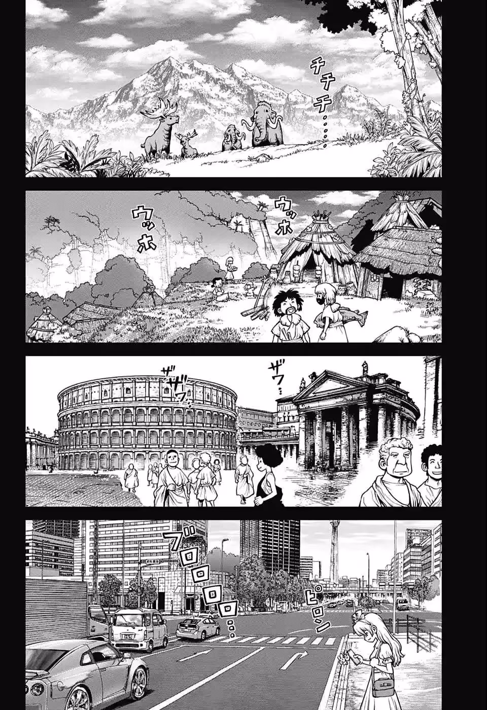 Dr.STONE, capítulo 224, página 3