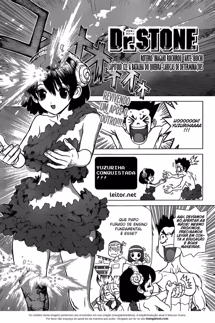 Dr.STONE, capítulo 122, página 2