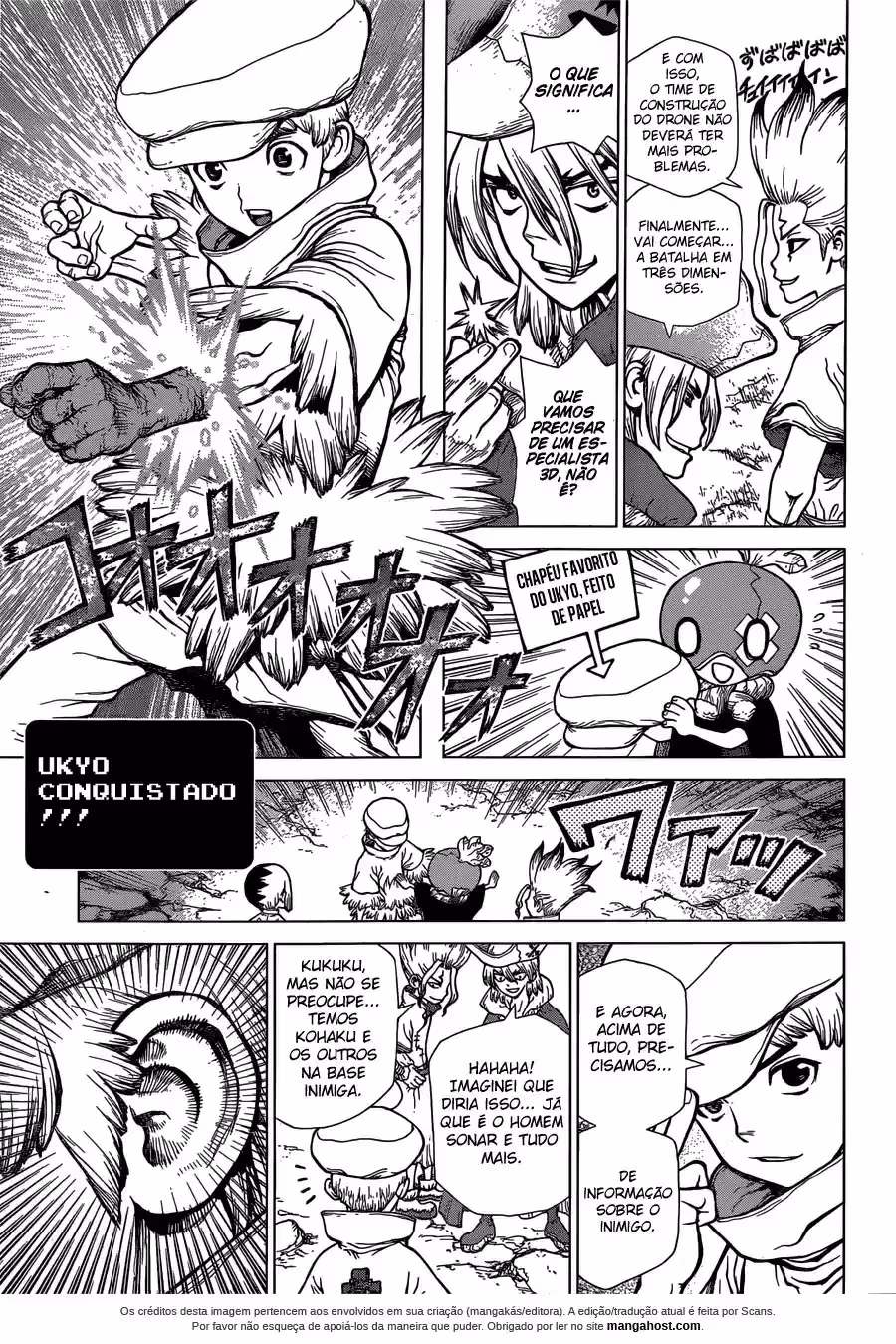 Dr.STONE, capítulo 122, página 4