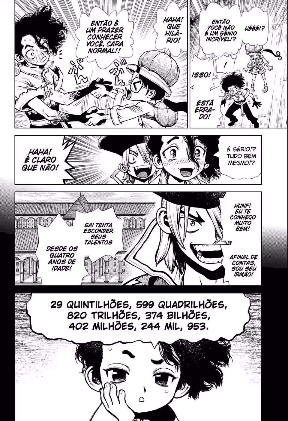 Dr.STONE, capítulo 205, página 3
