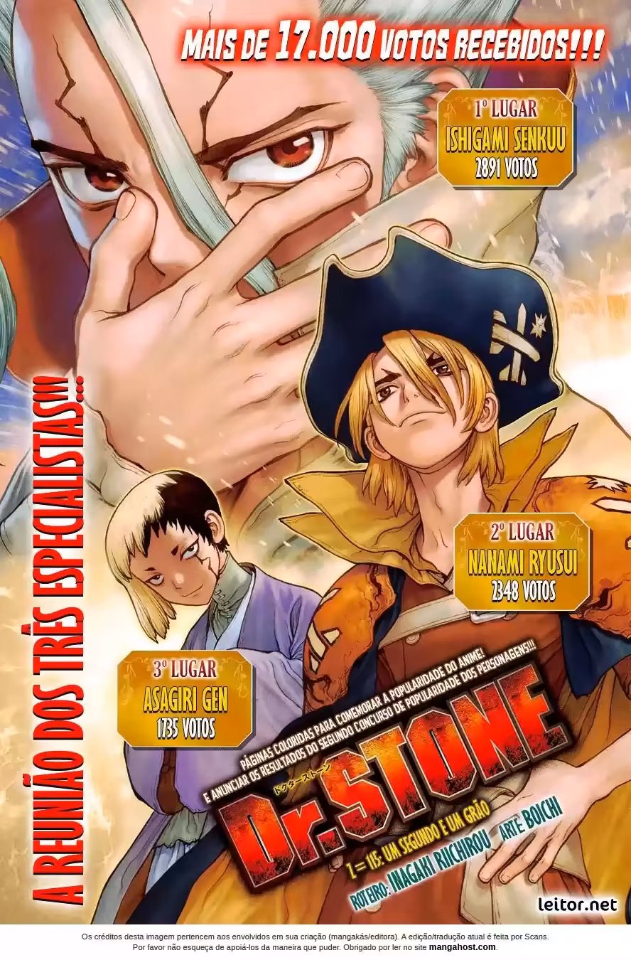 Dr.STONE, capítulo 115, página 2