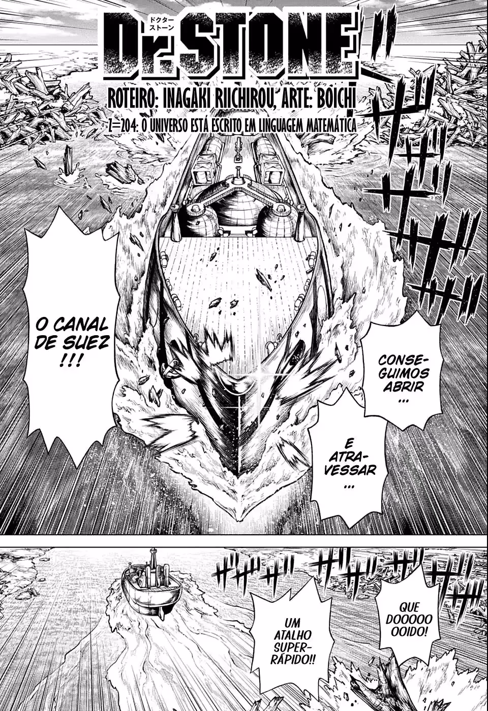 Dr.STONE, capítulo 204, página 4