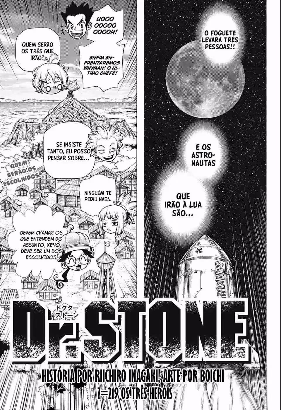Dr.STONE, capítulo 219, página 2