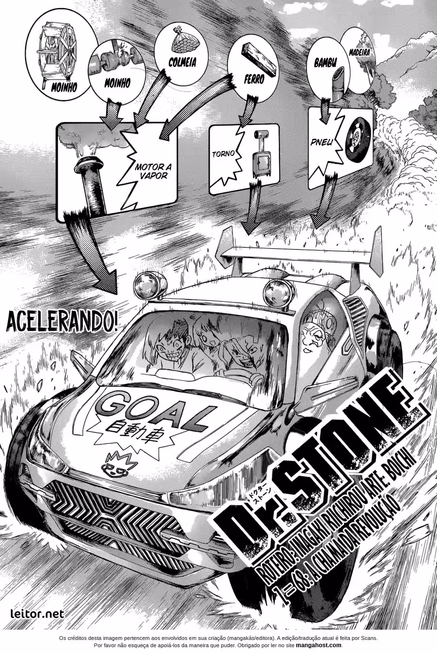 Dr.STONE, capítulo 68, página 2