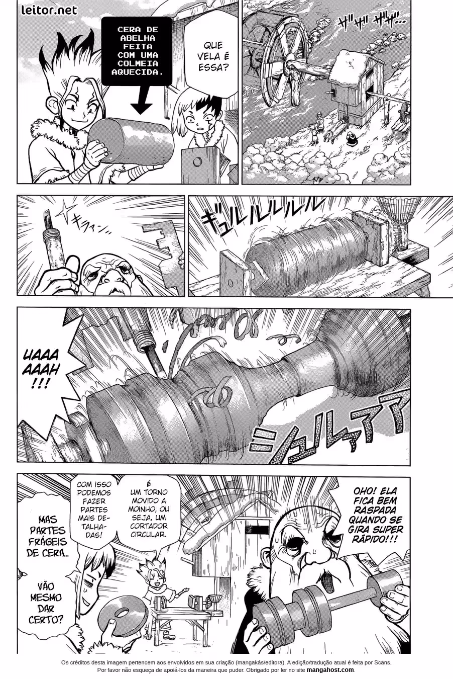 Dr.STONE, capítulo 68, página 4