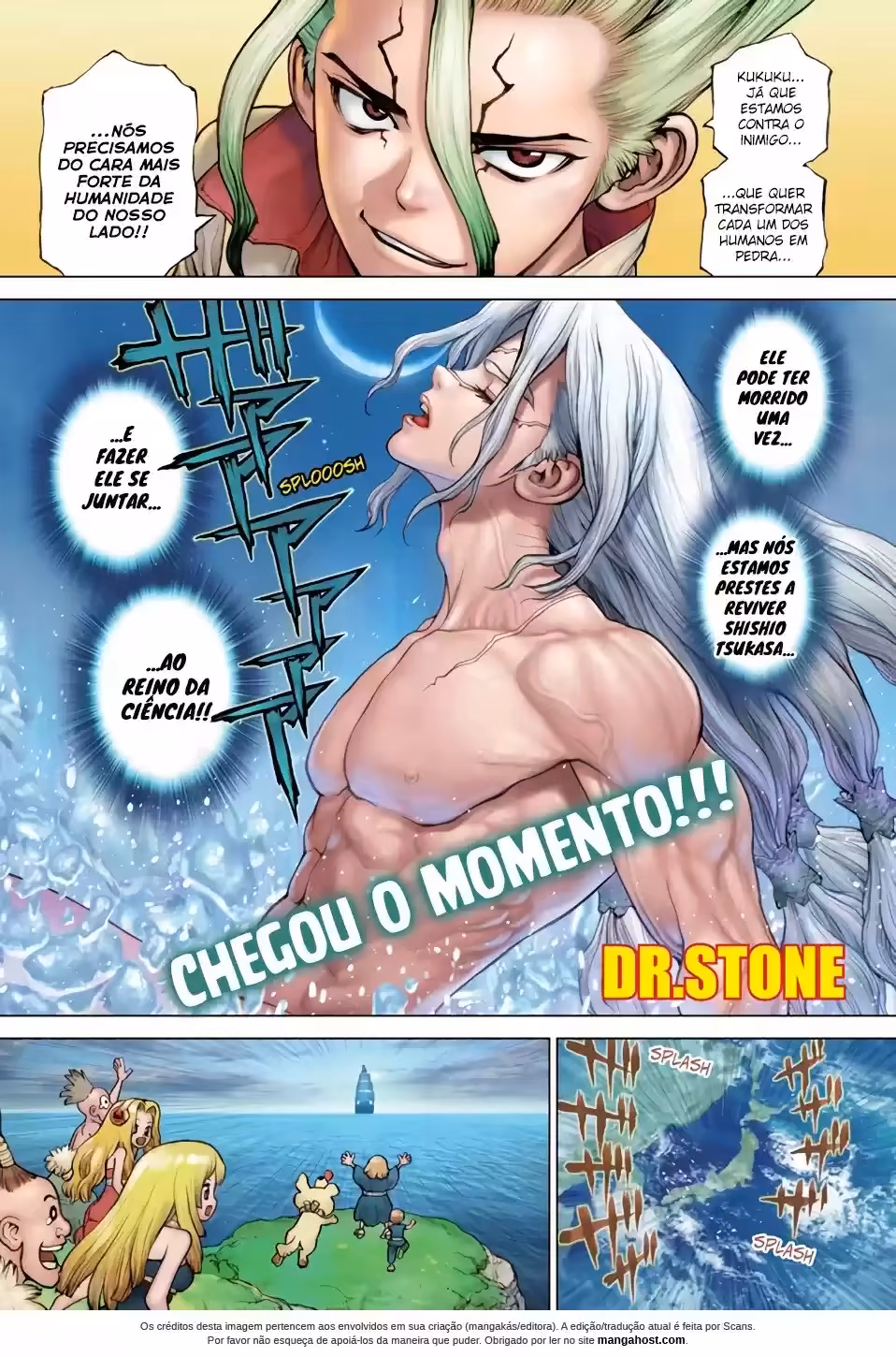 Dr.STONE, capítulo 141, página 4