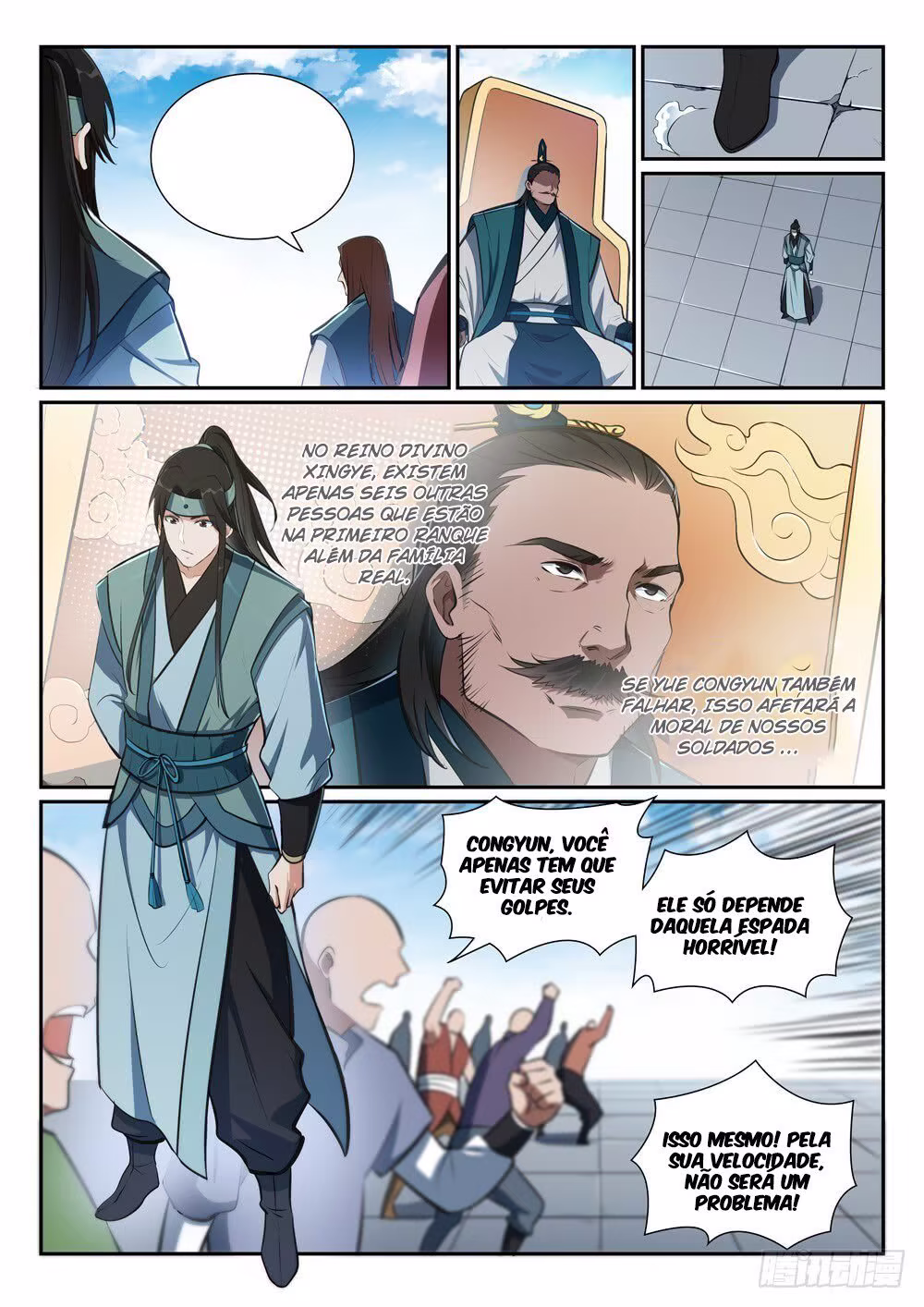 Bǎiliàn Chéngshén, capítulo 380, página 3